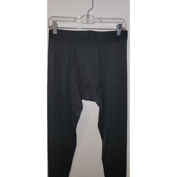 C9 Champion Mens Sz L Performance Base Layer Leggings Black Stretch Outdoor - Picture 3 of 8